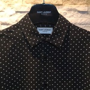 Saint Laurent Men’s Silk Shirt